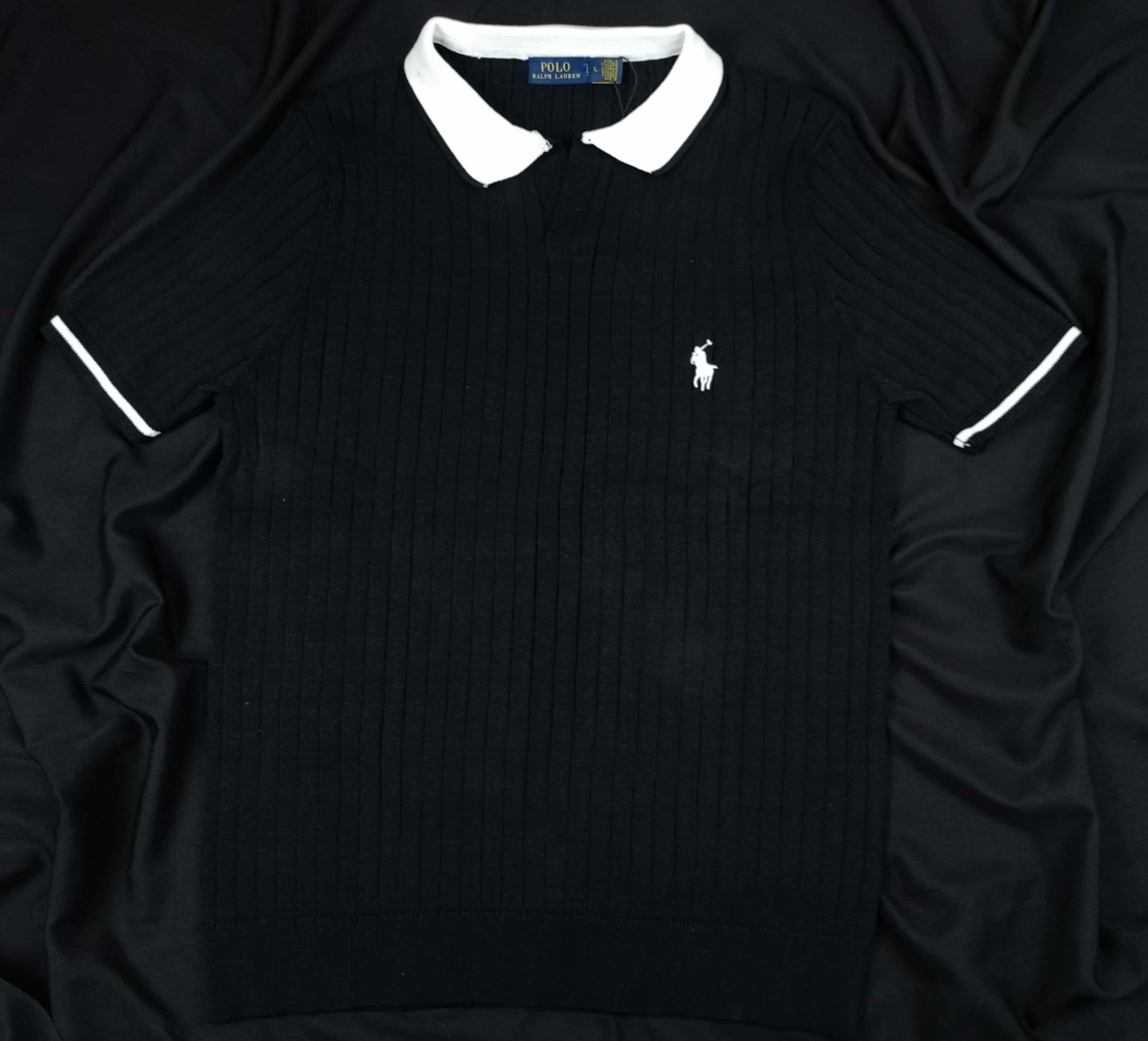 AKINO Premium Old Money Polo — Black - View 1 - Premium Polo by Akino