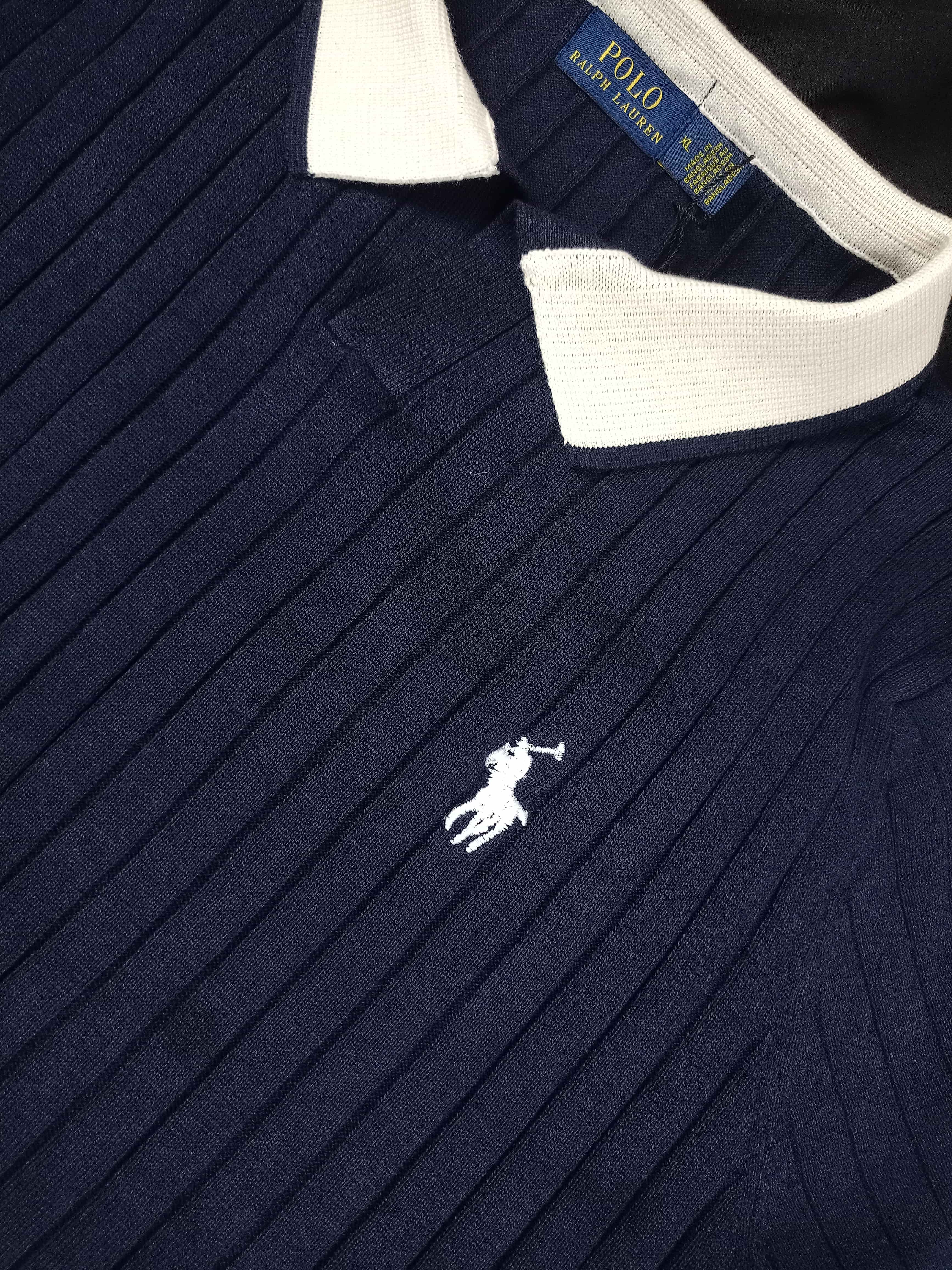 AKINO Premium Old Money Polo — Blue - View 2 - Premium Polo by Akino