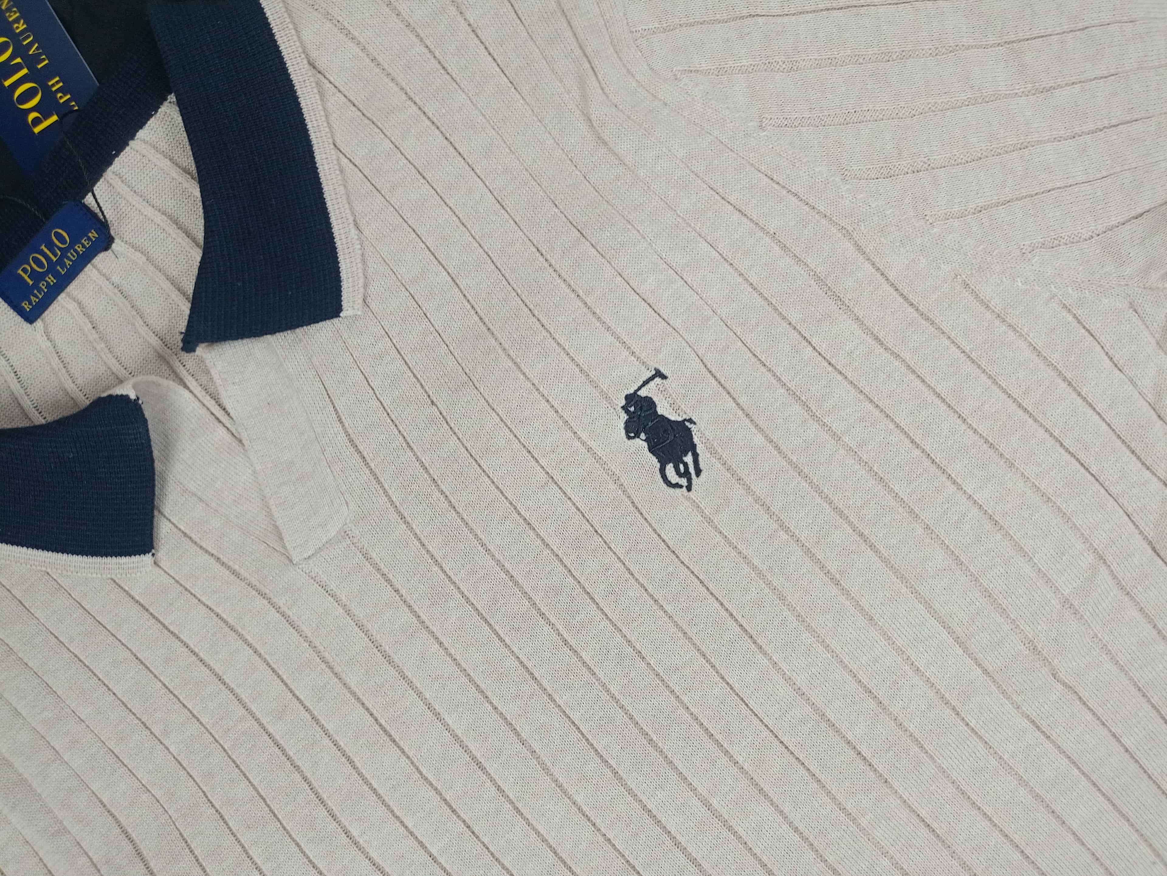 AKINO Premium Old Money Polo — Beige - View 3 - Premium Polo by Akino