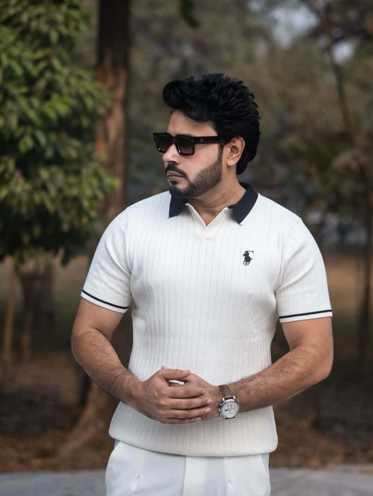 AKINO Premium Old Money Polo — White — Premium Polo by Akino — view 2