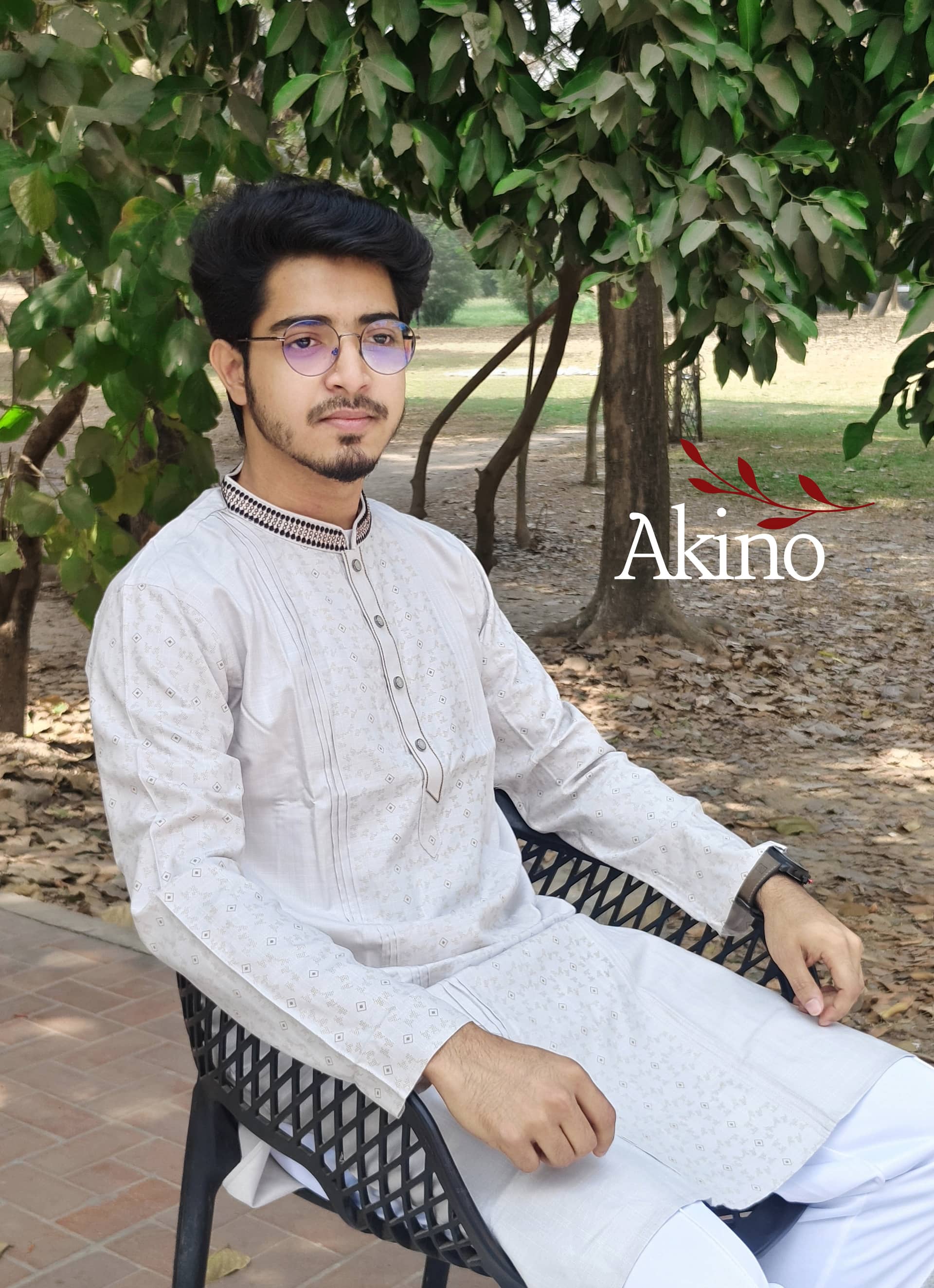 AKINO-SIGNATURE Pakistani Cotton Panjabi — Premium Panjabi by Akino — view 3