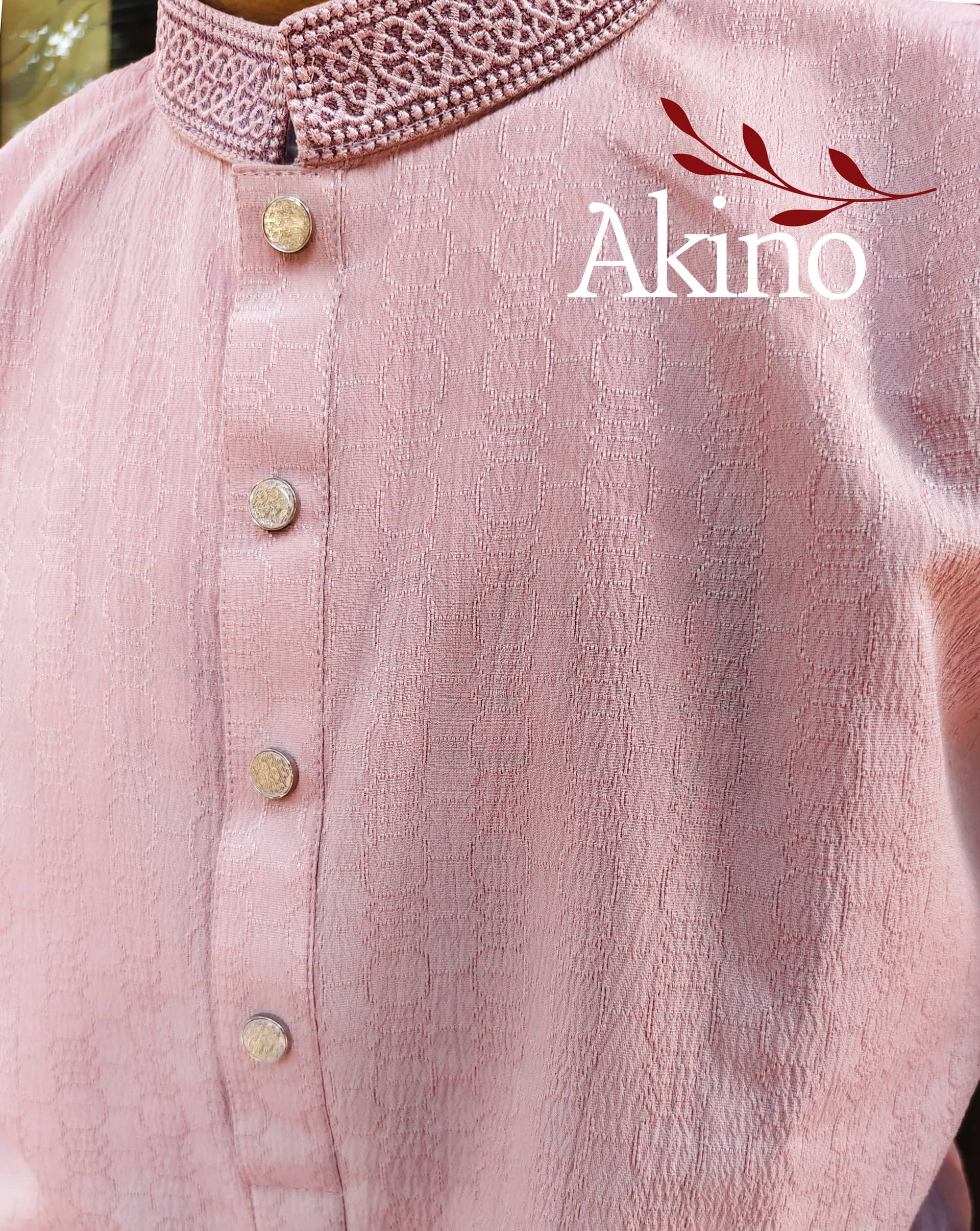 AKINO-SIGNATURE Luxury Katan Panjabi — Premium Panjabi by Akino — view 2