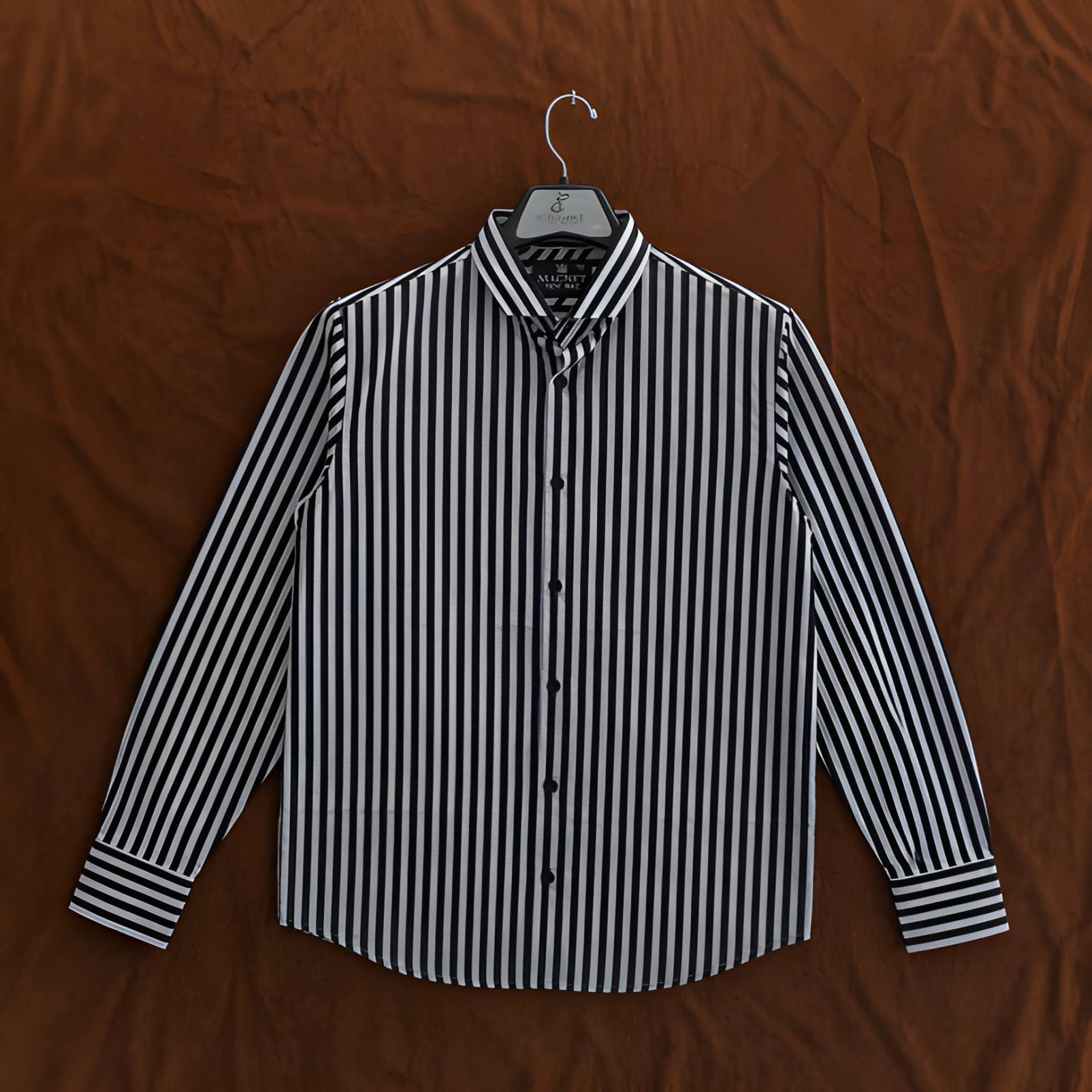 AKINO-OLD-MONEYSHIRT-Black — Premium Shirt by Akino — main