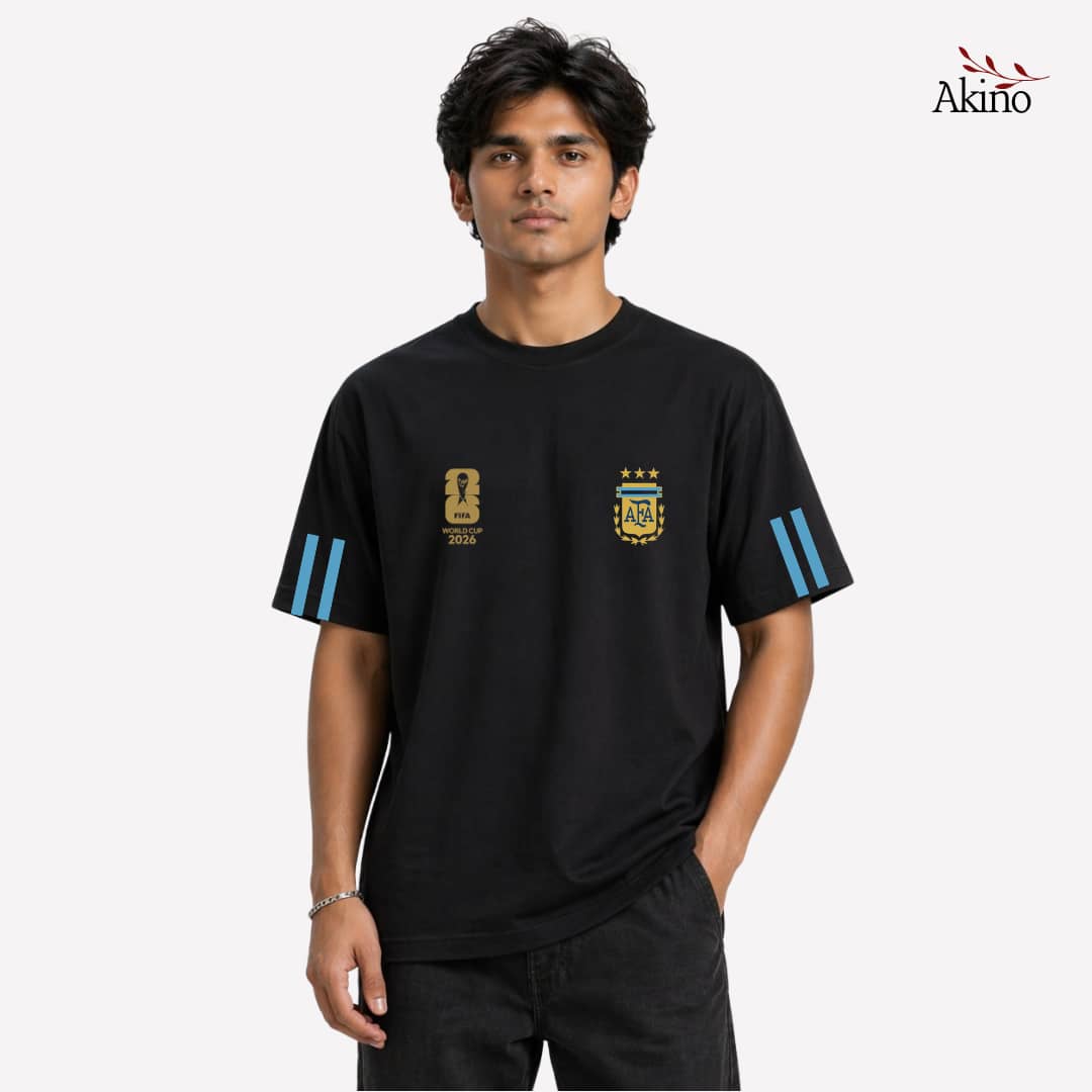 FIFA World Cup 2026 Jercy — Argentina (Black) — Premium Jercy by Akino — main