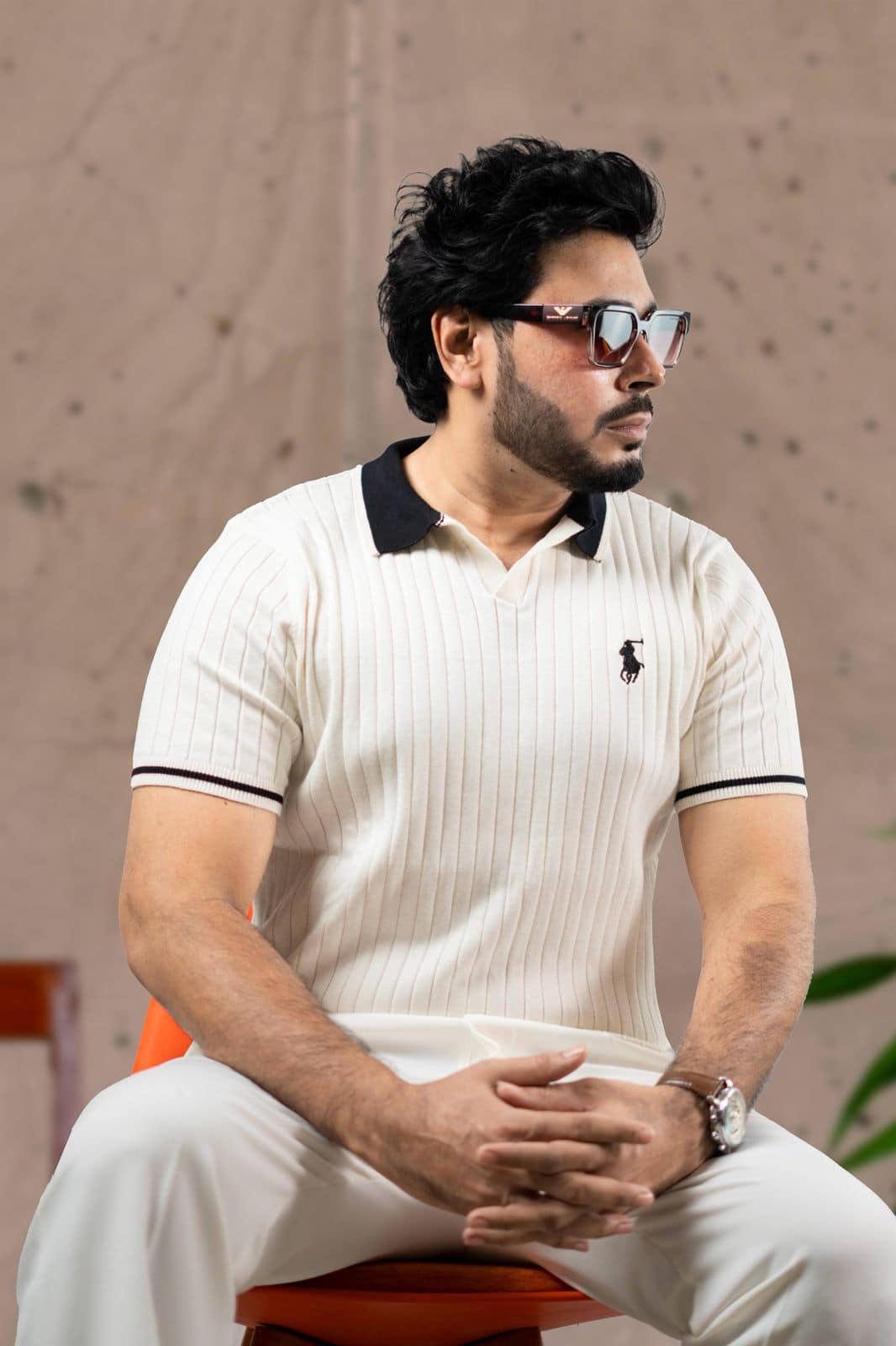 AKINO Premium Old Money Polo — Beige — Premium Polo by Akino