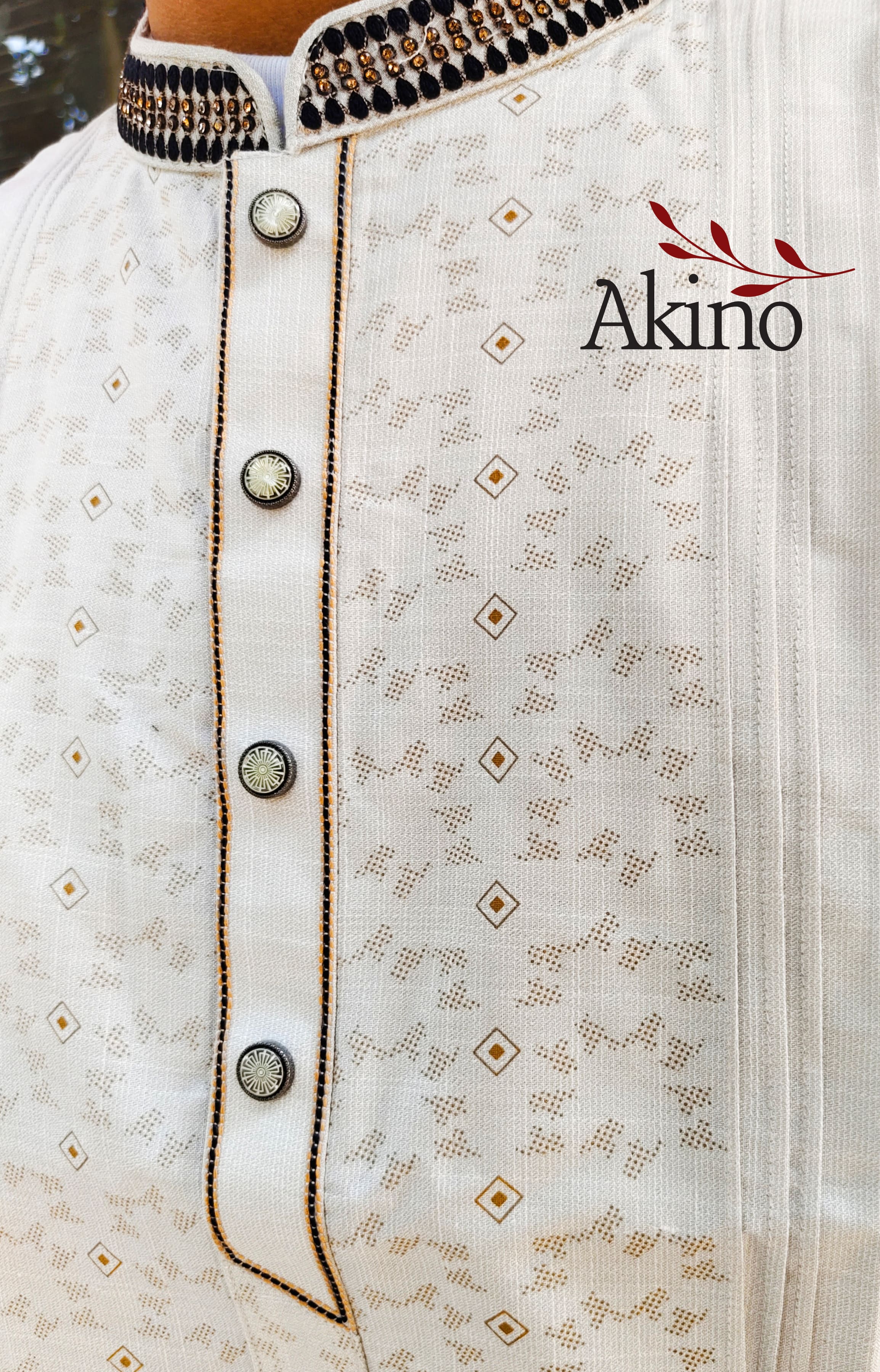 AKINO-SIGNATURE Pakistani Cotton Panjabi - Premium Panjabi by Akino - AK-02