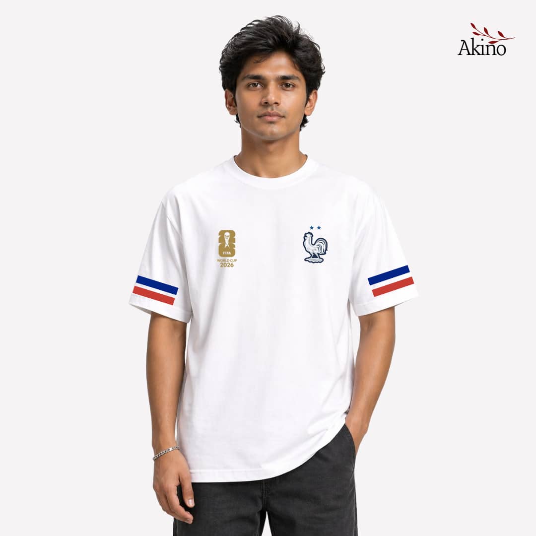 FIFA World Cup 2026 Jercy — France (White) — Premium Jercy by Akino — main