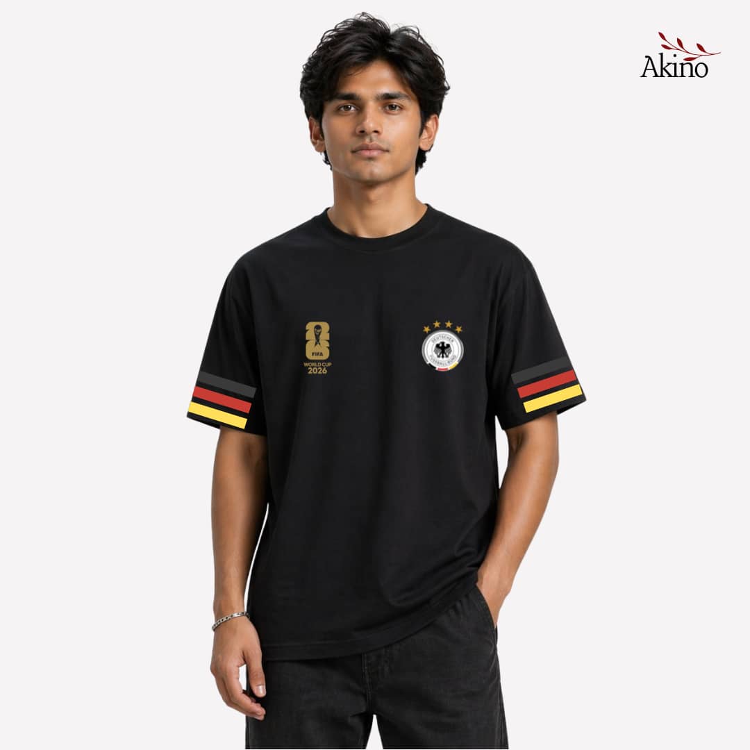 FIFA World Cup 2026 Jercy — Germany (Black) — Premium Jercy by Akino — main